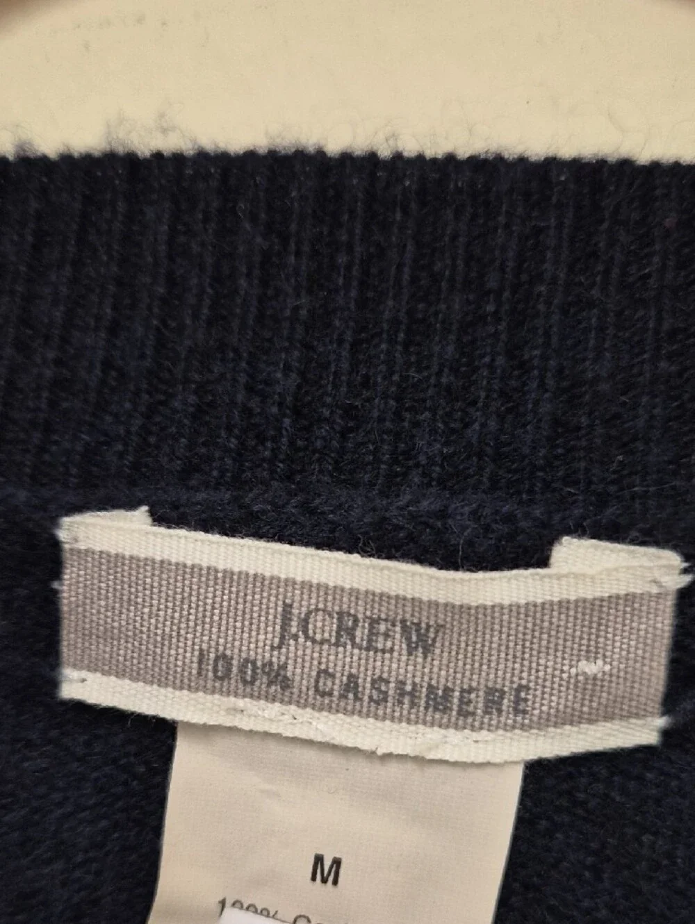 J. Crew Women's V-Neck Long Sleeve Sweater - Black Size M